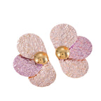 Women's ear clips in elaborate floral pattern Calm Wears-https://detail.1688.com/offer/956205214001.html-Calm Wears-Light blue-Calm Wears