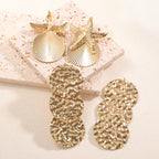 Women's ear clips in luxurious shell and starfish design Calm Wears-https://detail.1688.com/offer/982158722475.html-Calm Wears-Unknown-Calm Wears