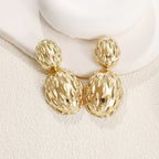 Women's earrings in artistic, structured design Calm Wears-https://detail.1688.com/offer/839067662659.html-Calm Wears-Gold-Calm Wears