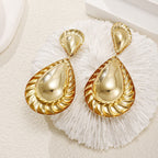 Women's earrings in artistic, structured design Calm Wears-https://detail.1688.com/offer/839067662659.html-Calm Wears-Gold-Calm Wears