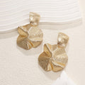 Women's earrings in artistic, structured design Calm Wears-https://detail.1688.com/offer/839067662659.html-Calm Wears-Gold-Calm Wears