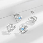 Women's earrings in elegant heart design with sparkling zirconia Calm Wears-https://detail.1688.com/offer/670785649364.html-Calm Wears-White-Calm Wears