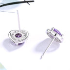 Women's earrings in heart-shaped design with sparkling zirconia Calm Wears-https://detail.1688.com/offer/613050679525.html-Calm Wears-White-925-Calm Wears