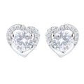 Women's earrings in heart-shaped design with sparkling zirconia Calm Wears-https://detail.1688.com/offer/613050679525.html-Calm Wears-White-925-Calm Wears