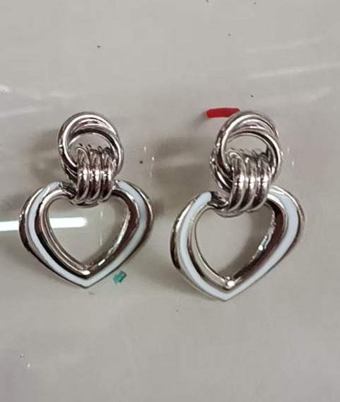 Women’s earrings in modern heart design Calm Wears-https://detail.1688.com/offer/968764189226.html-Calm Wears-Style 5-Calm Wears