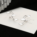 Women's earrings with sparkling circle pendant Calm Wears-https://detail.1688.com/offer/676139693077.html-Calm Wears-Platinum color-925-Calm Wears