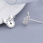 Women's earrings with sparkling crystals and playfully designed wings Calm Wears-https://detail.1688.com/offer/612941423402.html-Calm Wears-White-Size: Adjustable open size-Calm Wears