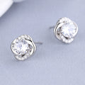 Women's earrings with sparkling cubic zirconia and elegant cable design Calm Wears-https://detail.1688.com/offer/612292244679.html-Calm Wears-White-925-Calm Wears