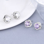 Women's earrings with sparkling cubic zirconia and elegant cable design Calm Wears-https://detail.1688.com/offer/612292244679.html-Calm Wears-White-925-Calm Wears