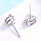Women's earrings with sparkling heart accents made of high-quality stainless steel Calm Wears-https://detail.1688.com/offer/612811026788.html-Calm Wears-White-925-Calm Wears