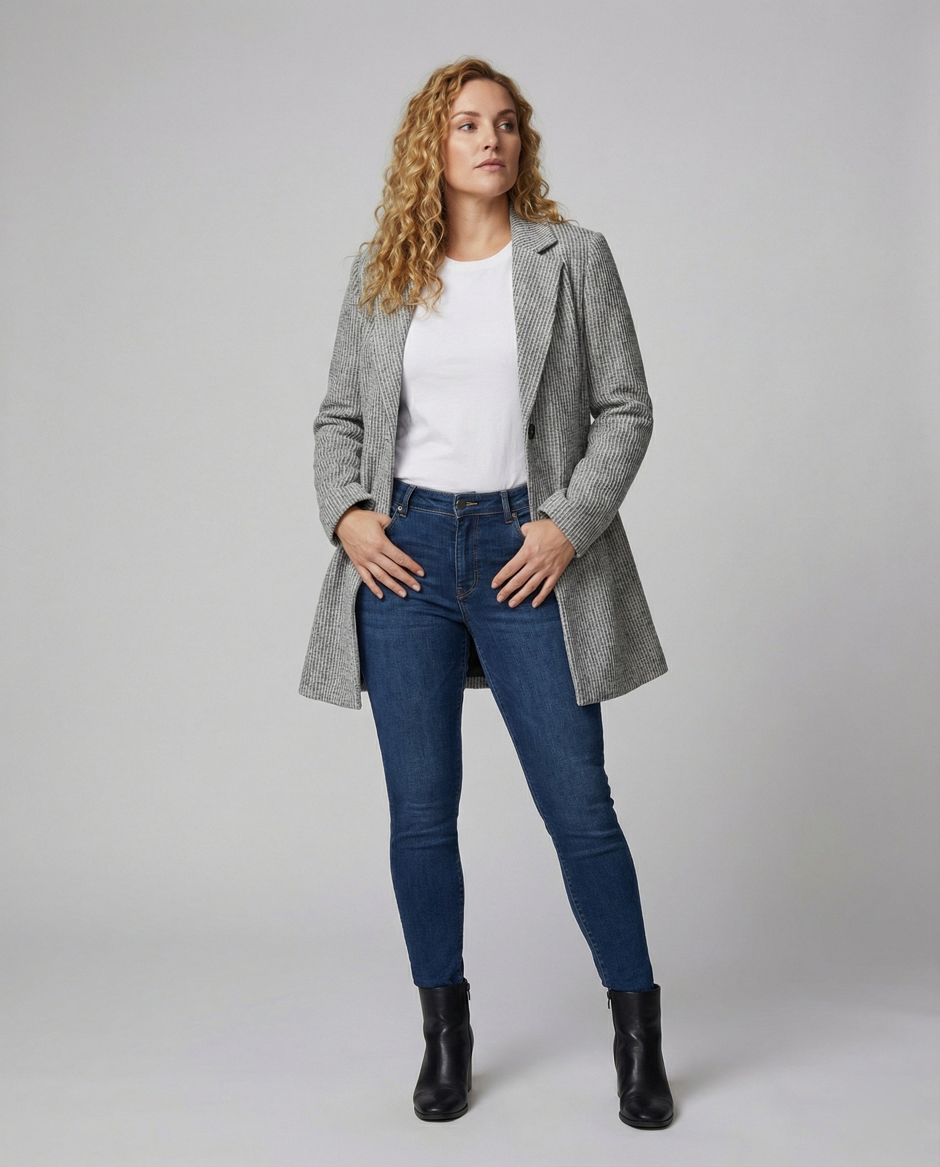 Women's Elegant Cardigan-https://detail.1688.com/offer/902588810332.html-Calm Wears-Gray-S-Calm Wears