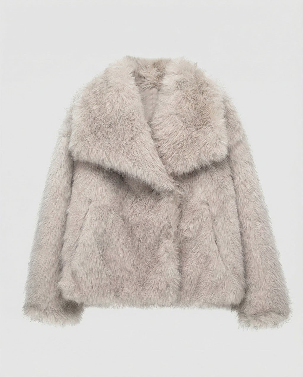 Women's Elegant Faux Fur Jacket-the goods hub20251115-Calm Wears-XS-Calm Wears