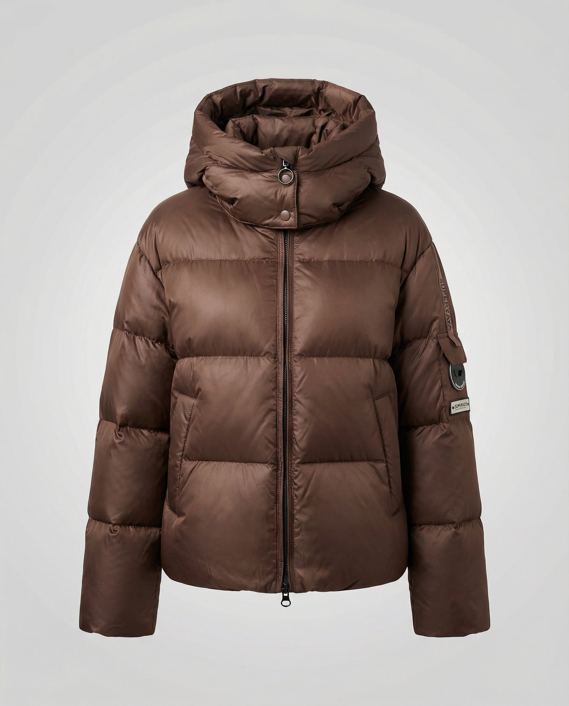 Women's Feather Down Jacket-https://detail.1688.com/offer/970333732073.html-Calm Wears-Coffee-S-Calm Wears