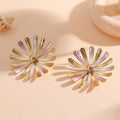 Women’s Flower Earrings in Modern 3D Design Calm Wears-https://detail.1688.com/offer/967647191366.html-Calm Wears-Style 3-Calm Wears