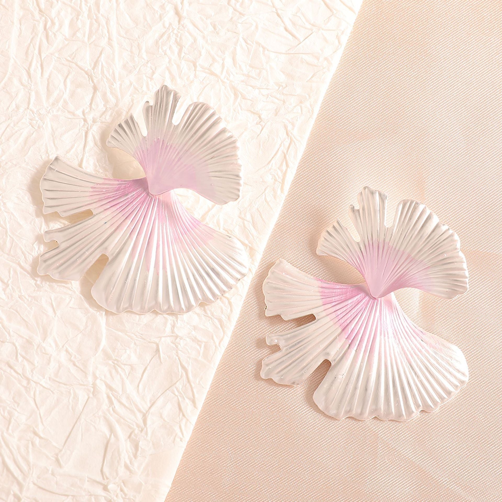Women's hair accessories with elegant leaf design Calm Wears-https://detail.1688.com/offer/958866204542.html-Calm Wears-Silver-Calm Wears