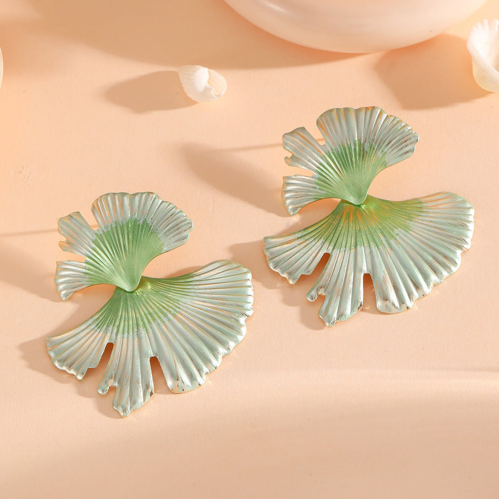 Women's hair accessories with elegant leaf design Calm Wears-https://detail.1688.com/offer/958866204542.html-Calm Wears-Silver-Calm Wears
