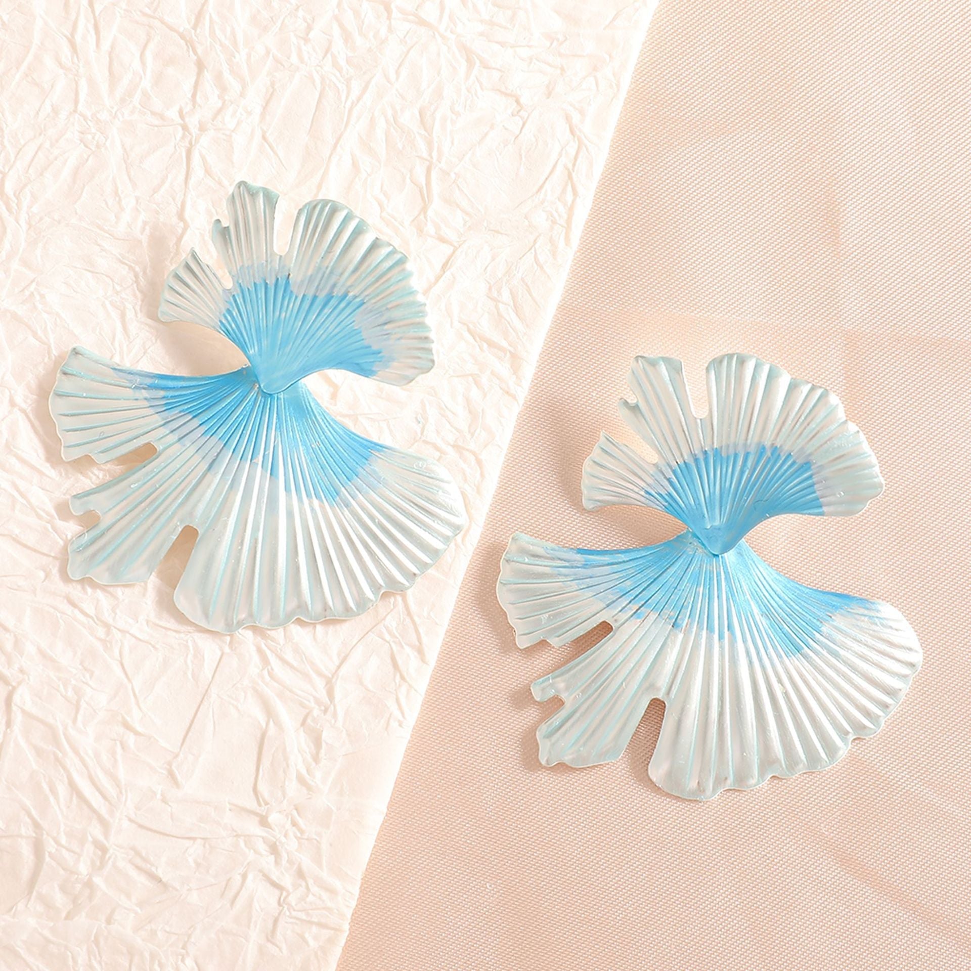 Women's hair accessories with elegant leaf design Calm Wears-https://detail.1688.com/offer/958866204542.html-Calm Wears-Silver-Calm Wears