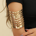 Women's hair accessories with shiny, curved elements Calm Wears-https://detail.1688.com/offer/825232837415.html-Calm Wears-Gold-Calm Wears