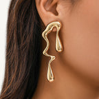 Women's hair accessory clips in modern, organic design Calm Wears-https://detail.1688.com/offer/794453670001.html-Calm Wears-Gold yellow-Calm Wears
