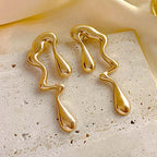 Women's hair accessory clips in modern, organic design Calm Wears-https://detail.1688.com/offer/794453670001.html-Calm Wears-Gold yellow-Calm Wears