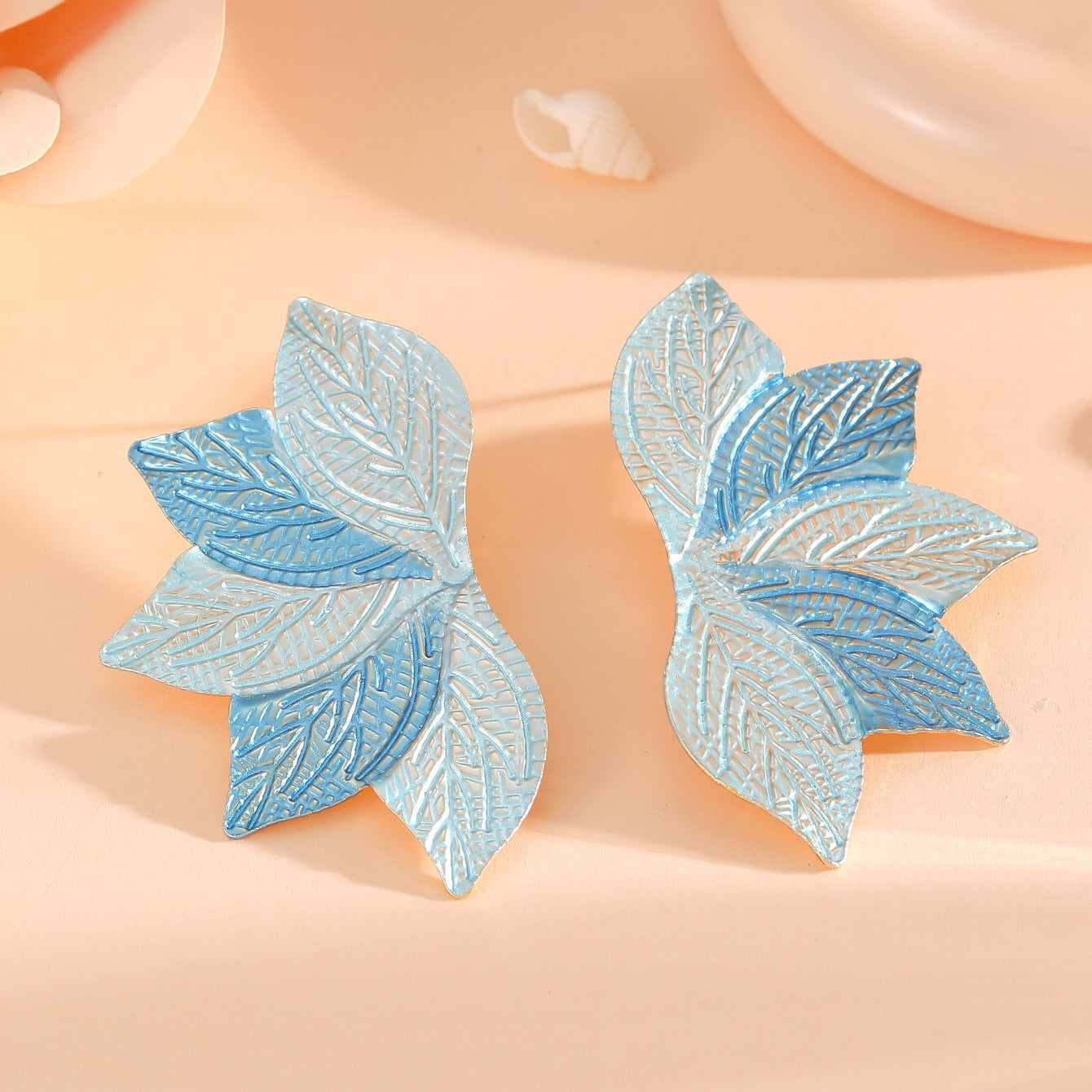 Women’s hair accessory with elaborate leaf design Calm Wears-https://detail.1688.com/offer/957653278132.html-Calm Wears-Gold-Calm Wears