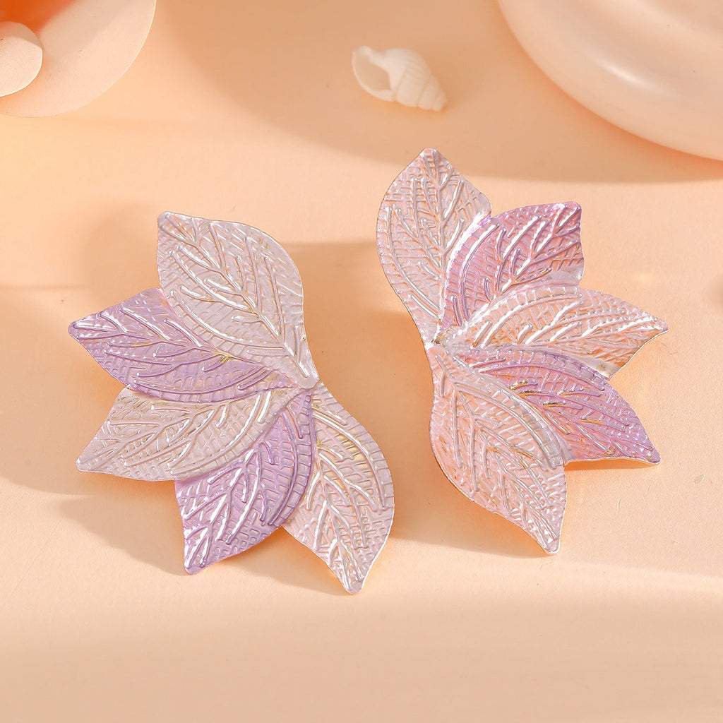 Women’s hair accessory with elaborate leaf design Calm Wears-https://detail.1688.com/offer/957653278132.html-Calm Wears-Silver-Calm Wears