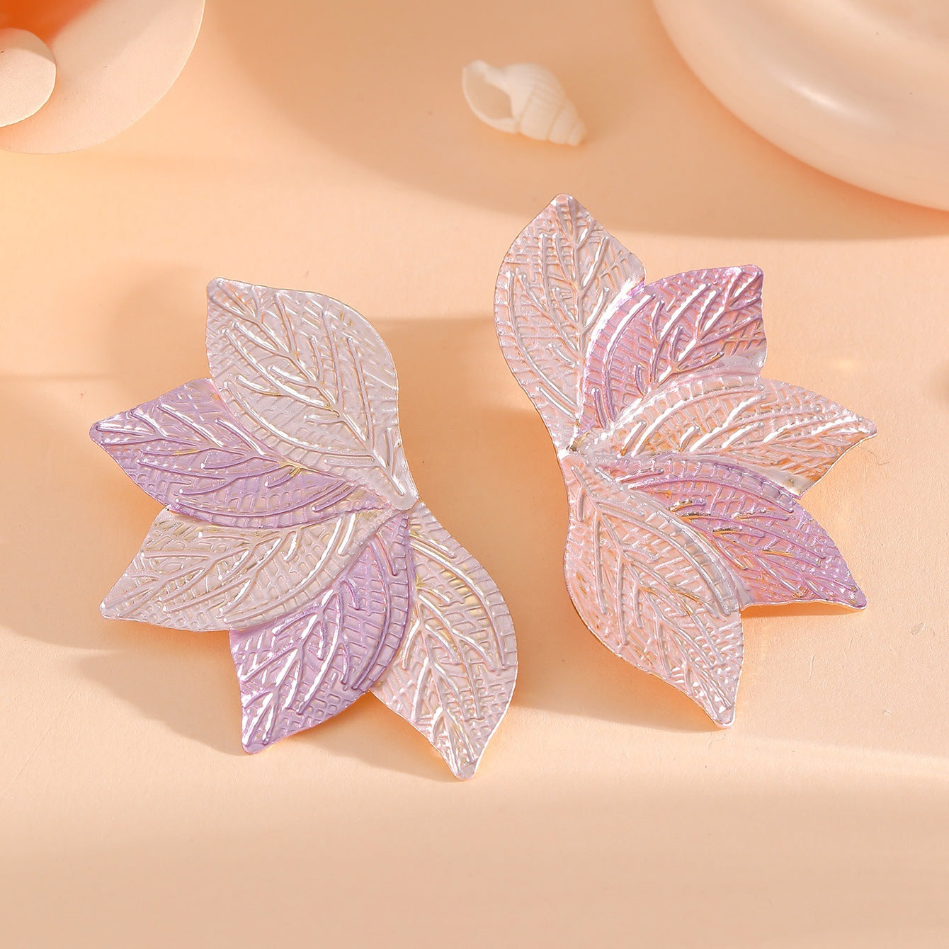 Women’s hair accessory with elaborate leaf design Calm Wears-https://detail.1688.com/offer/957653278132.html-Calm Wears-Silver-Calm Wears