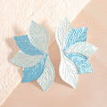 Women’s hair accessory with elaborate leaf design Calm Wears-https://detail.1688.com/offer/957653278132.html-Calm Wears-Silver-Calm Wears