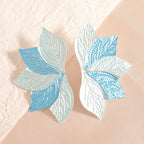 Women’s hair accessory with elaborate leaf design Calm Wears-https://detail.1688.com/offer/957653278132.html-Calm Wears-Silver-Calm Wears