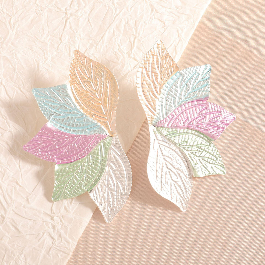 Women’s hair accessory with elaborate leaf design Calm Wears-https://detail.1688.com/offer/957653278132.html-Calm Wears-Silver-Calm Wears