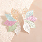 Women’s hair accessory with elaborate leaf design Calm Wears-https://detail.1688.com/offer/957653278132.html-Calm Wears-Silver-Calm Wears
