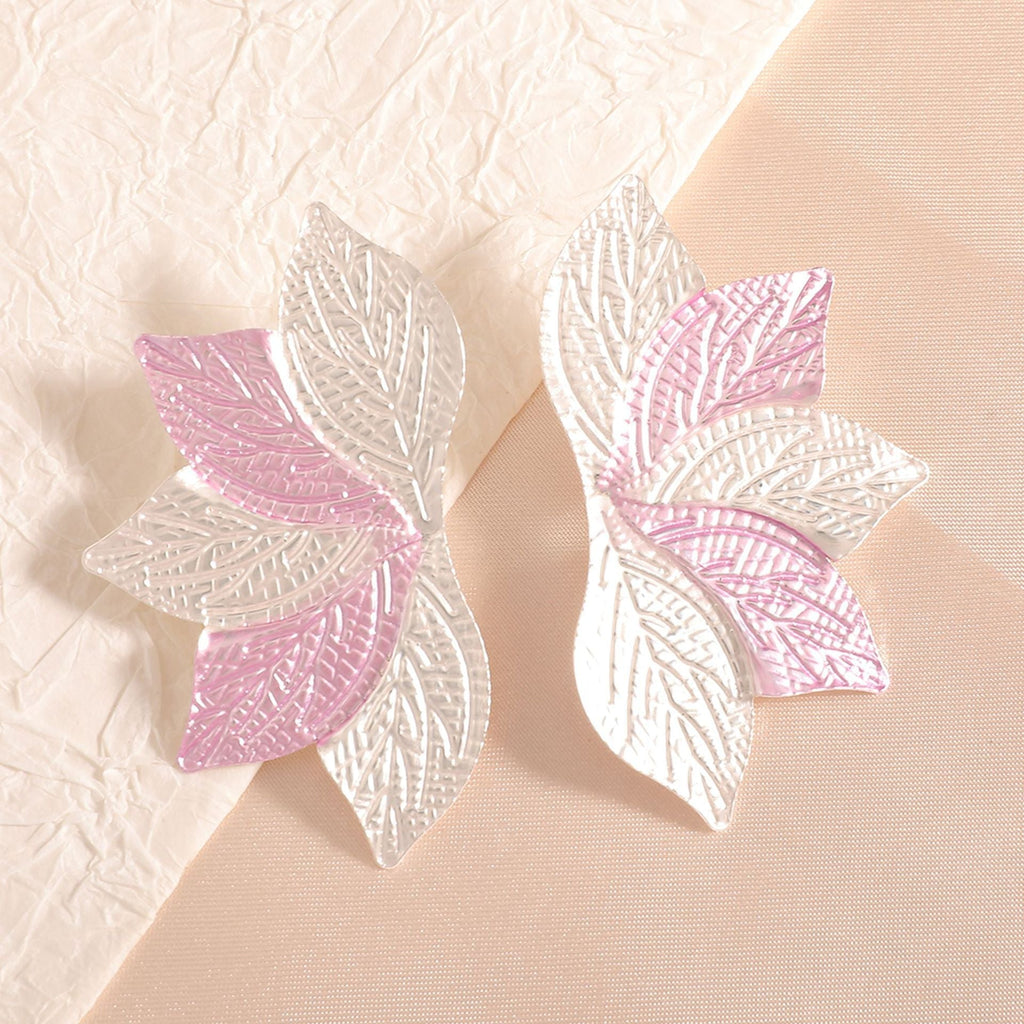 Women’s hair accessory with elaborate leaf design Calm Wears-https://detail.1688.com/offer/957653278132.html-Calm Wears-Silver-Calm Wears