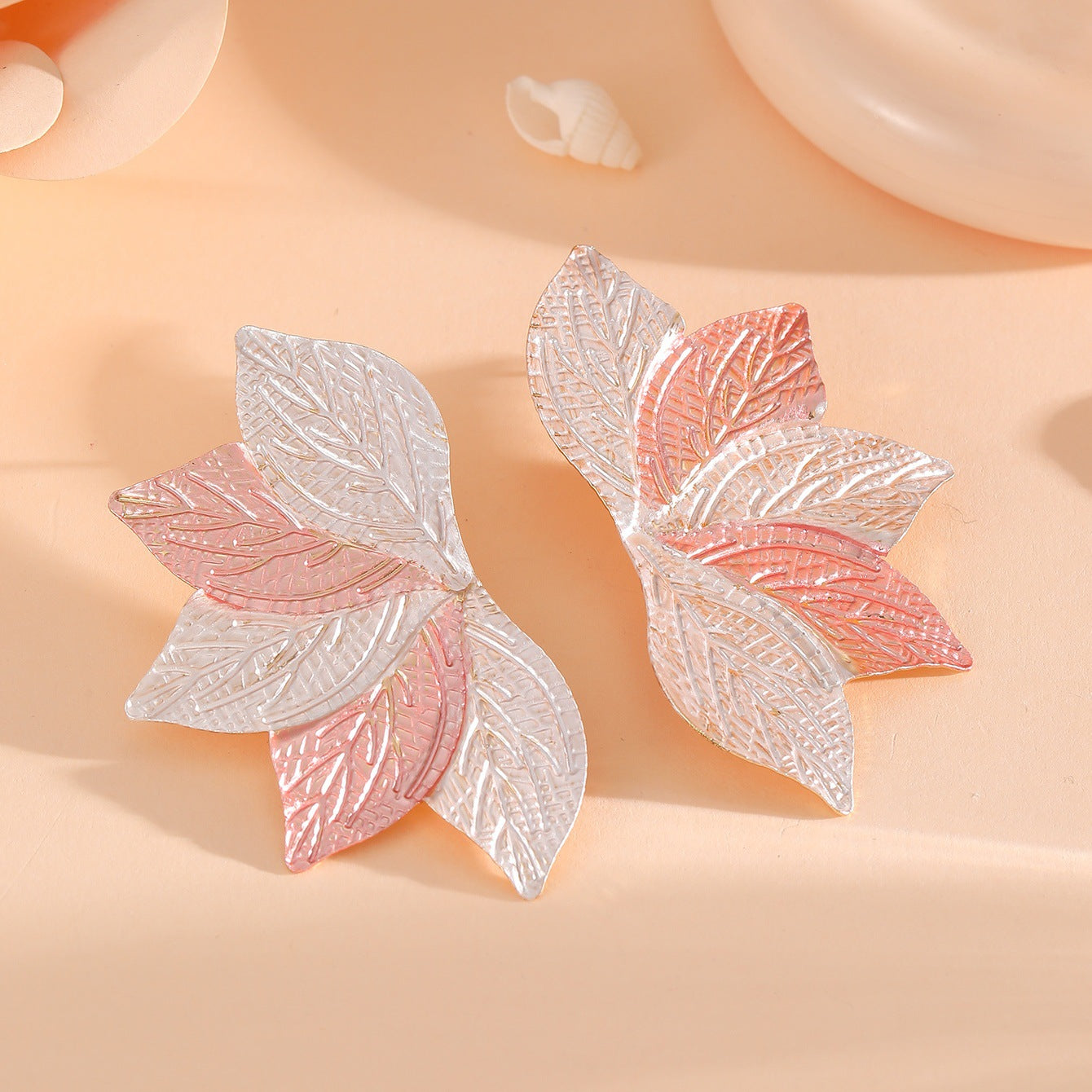 Women’s hair accessory with elaborate leaf design Calm Wears-https://detail.1688.com/offer/957653278132.html-Calm Wears-Silver-Calm Wears