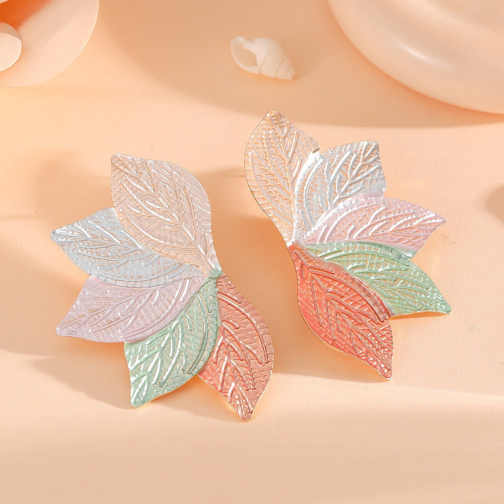 Women’s hair accessory with elaborate leaf design Calm Wears-https://detail.1688.com/offer/957653278132.html-Calm Wears-Silver-Calm Wears