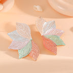 Women’s hair accessory with elaborate leaf design Calm Wears-https://detail.1688.com/offer/957653278132.html-Calm Wears-Silver-Calm Wears