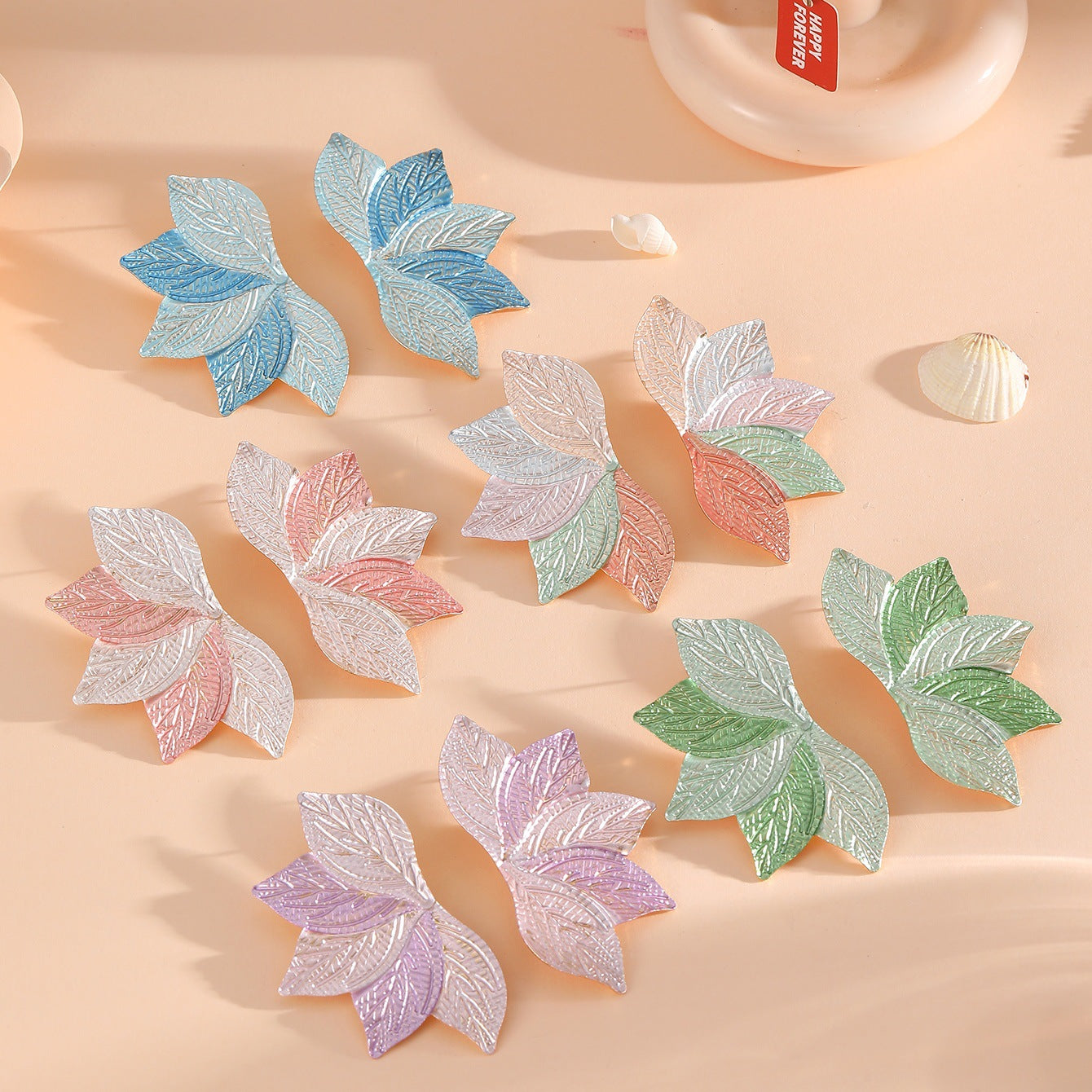 Women’s hair accessory with elaborate leaf design Calm Wears-https://detail.1688.com/offer/957653278132.html-Calm Wears-Silver-Calm Wears