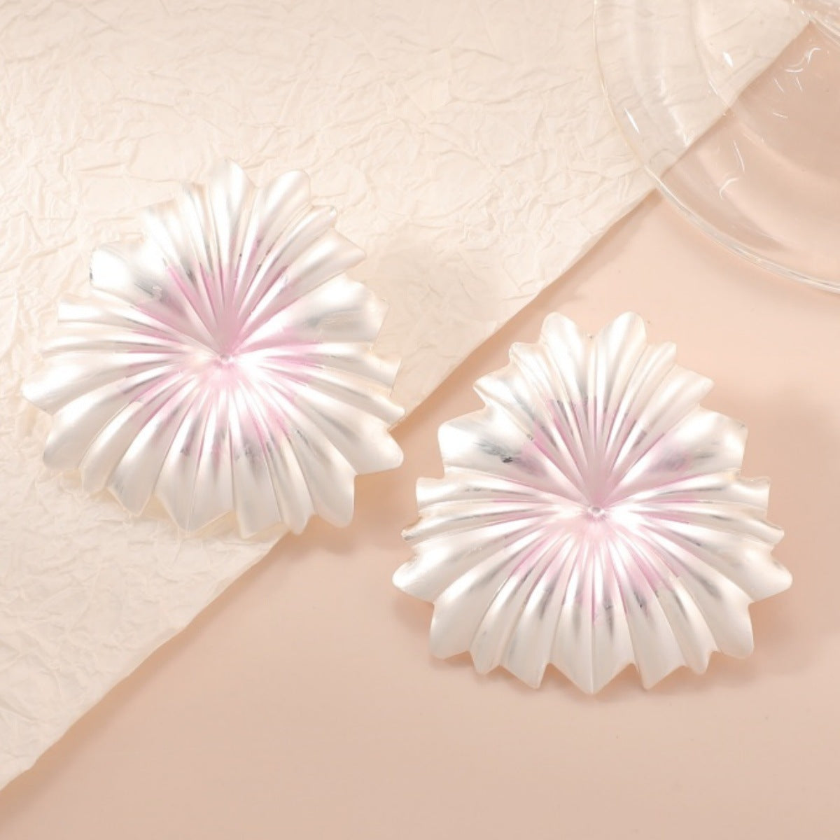 Women's Hair Clips in Elegant Plant Motif Calm Wears-https://detail.1688.com/offer/1028722093721.html-Calm Wears-Light Lilac-Calm Wears