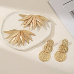 Women's hair clips in luxurious leaf design Calm Wears-https://detail.1688.com/offer/726973766217.html-Calm Wears-Gold-Calm Wears