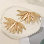 Women's hair clips in luxurious leaf design Calm Wears-https://detail.1688.com/offer/726973766217.html-Calm Wears-Gold-Calm Wears