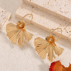 Women's hair clips in luxurious leaf design Calm Wears-https://detail.1688.com/offer/726973766217.html-Calm Wears-Gold-Calm Wears