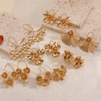 Women's hair clips in luxurious leaf design Calm Wears-https://detail.1688.com/offer/726973766217.html-Calm Wears-Gold-Calm Wears
