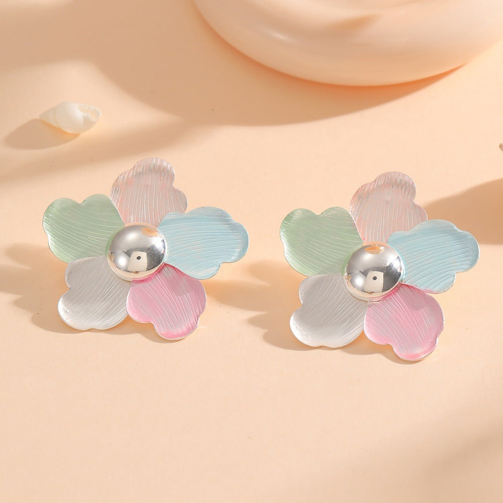 Women's hair clips in playful flower design Calm Wears-https://detail.1688.com/offer/968121682757.html-Calm Wears-Style 5-Calm Wears