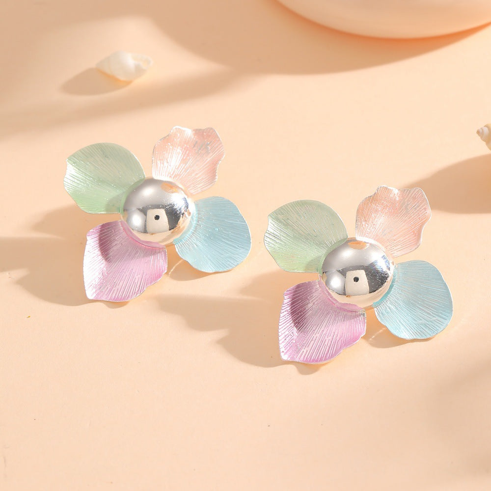 Women's hair clips in playful flower design Calm Wears-https://detail.1688.com/offer/968121682757.html-Calm Wears-Style 5-Calm Wears
