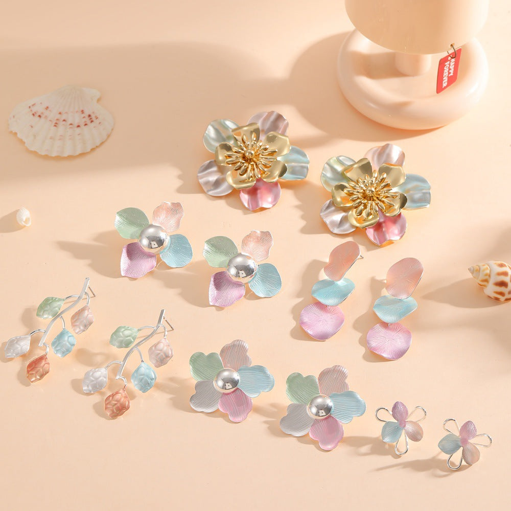 Women's hair clips in playful flower design Calm Wears-https://detail.1688.com/offer/968121682757.html-Calm Wears-Style 5-Calm Wears