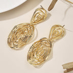 Women's Hanging Earrings in Artful Wire Design Calm Wears-https://detail.1688.com/offer/718789882254.html-Calm Wears-Calm Wears