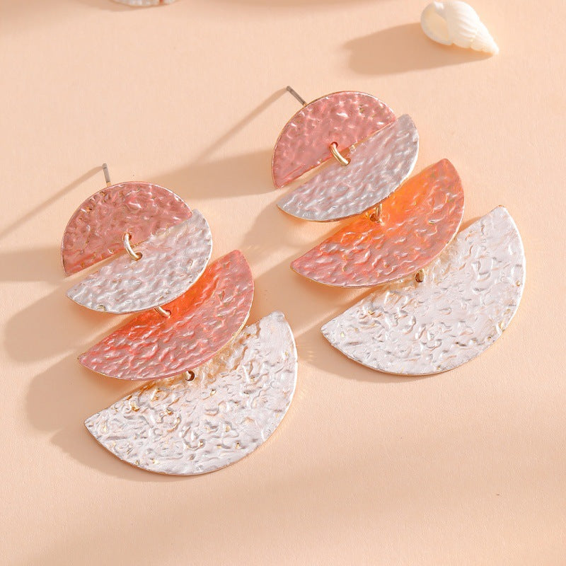 Women's Hanging Earrings in Elegant, Layered Design Calm Wears-https://detail.1688.com/offer/959191002965.html-Calm Wears-Style 3-Calm Wears