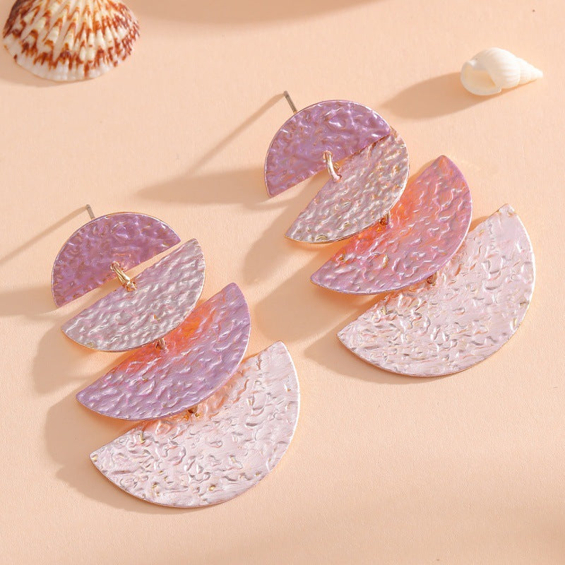 Women's Hanging Earrings in Elegant, Layered Design Calm Wears-https://detail.1688.com/offer/959191002965.html-Calm Wears-Style 3-Calm Wears