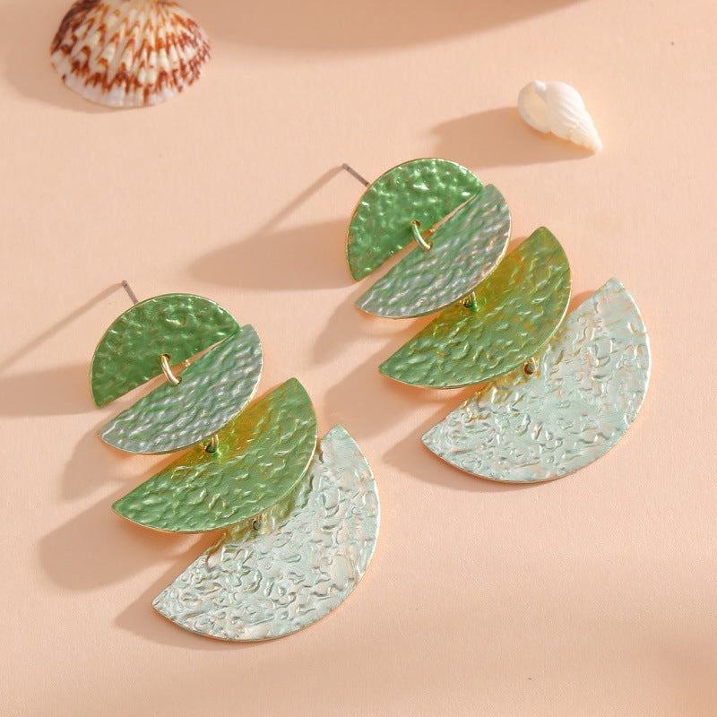 Women's Hanging Earrings in Elegant, Layered Design Calm Wears-https://detail.1688.com/offer/959191002965.html-Calm Wears-Style 3-Calm Wears