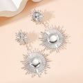 Women's Hanging Earrings in Modern Radiant Design Calm Wears-https://detail.1688.com/offer/1028183069381.html-Calm Wears-White-Calm Wears