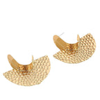 Women's Hanging Earrings with Artistic, Textured Design Calm Wears-https://detail.1688.com/offer/745355601481.html-Calm Wears-Earrings-Calm Wears